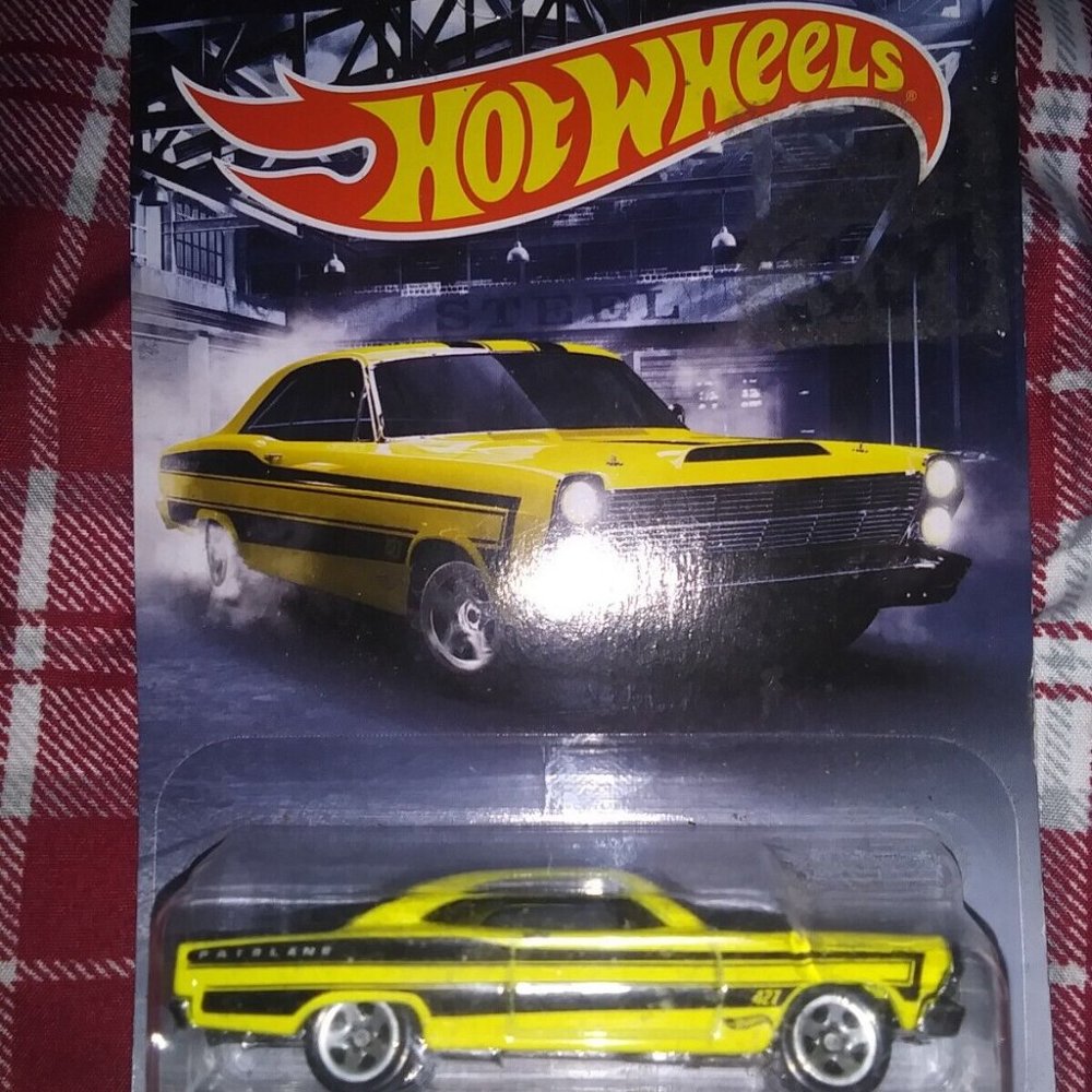 Hot Wheels American Steel muscle car 1966 Ford 427 Fairlane #2/10